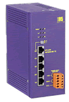 DATA CONNECT ANS105 DIN Rail – DC Power Industrial Ethernet Switch-0