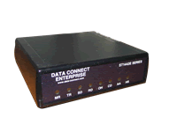 DATA CONNECT ST1442E-503-2 MODEM 5VDC VIA PIN 10 ON SERIAL PORT OR AC TRANSFORMER