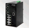 ISW-1022MT 8-Port 10/100Mbps + 2-Port Gigabit TP/SFP Combo Managed Industrial Switch with Wide Operating Temperature