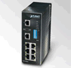 ISW-802M 6-Port 10/100Mbps TP + 2-Port 100Base-FX Industrial Ethernet Switch