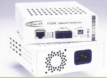 FibroLAN F.CON1 Single Channel 100Base-TX/FX Converter, SC Connectors