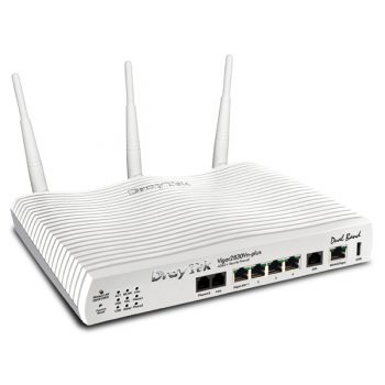 DrayTek Vigor 2860n Plus Triple-WAN VDSL/ADSL2+ Broadband Router
