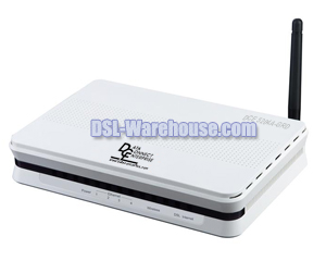 DCE 5204A-GRD 4-Port Wireless ADSL2+ Modem Router Firewall VLAN-0